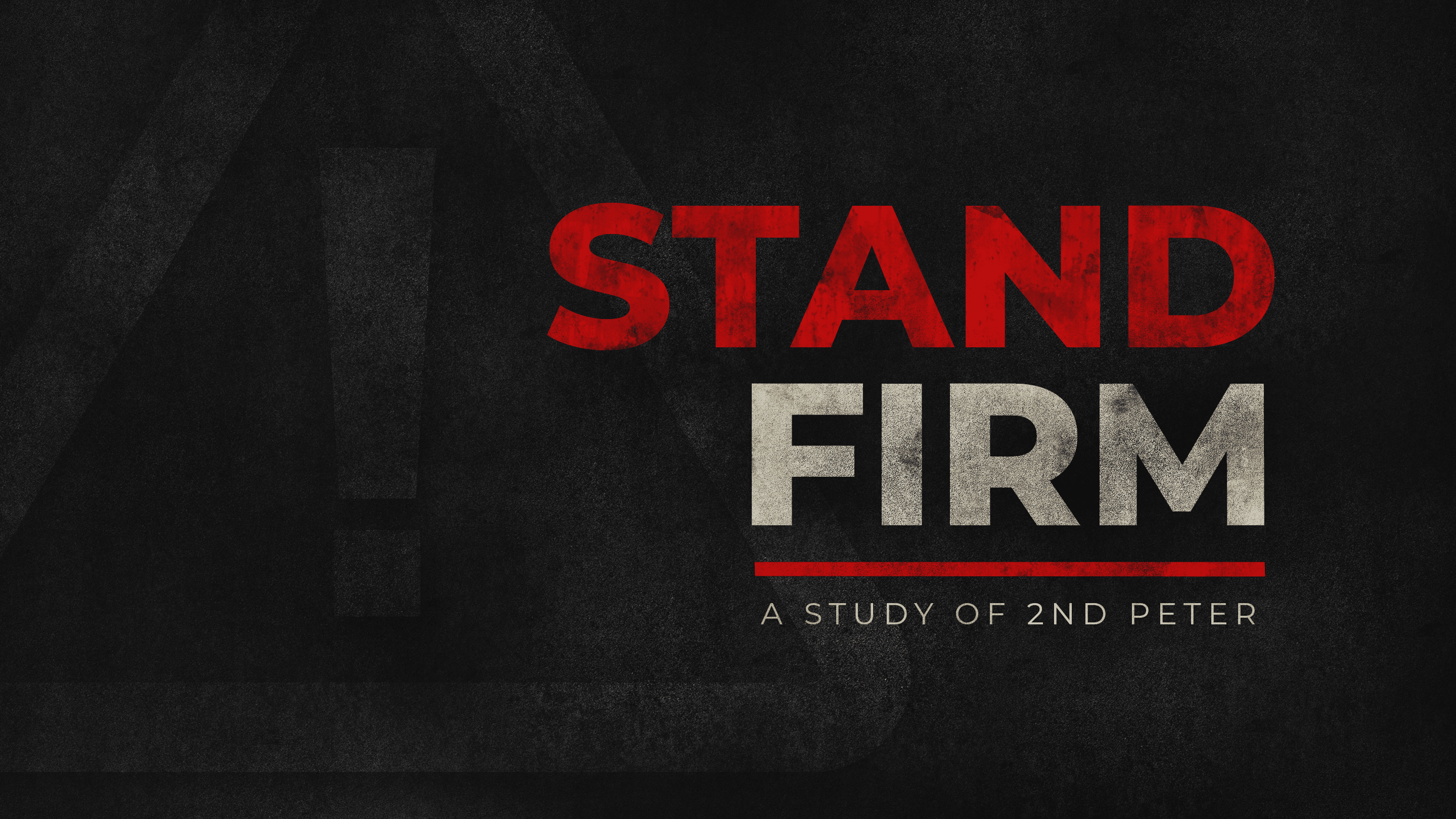 Stand Firm Title_2nd Peter