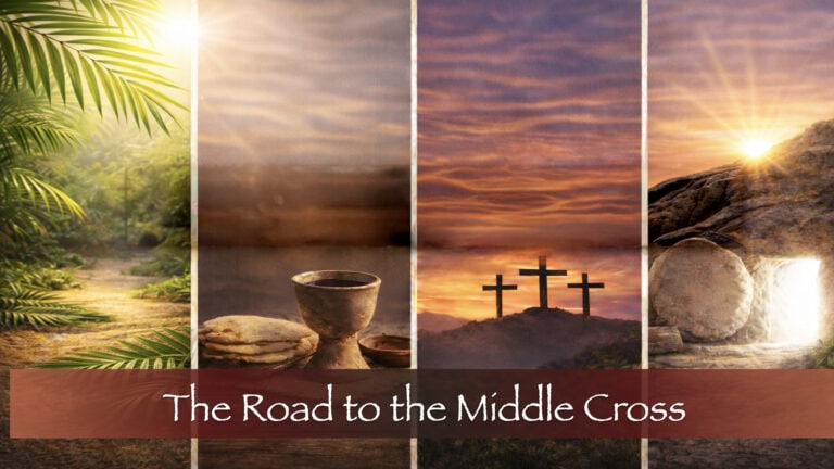 The Road to the Middle Cross